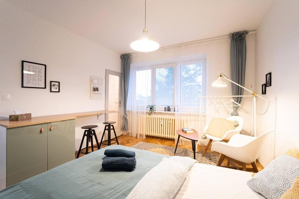 Mini Studio In Masaryk Quarter - Brno Apartman Kültér fotó
