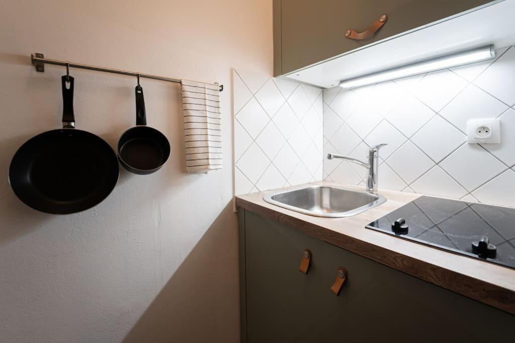 Mini Studio In Masaryk Quarter - Brno Apartman Kültér fotó